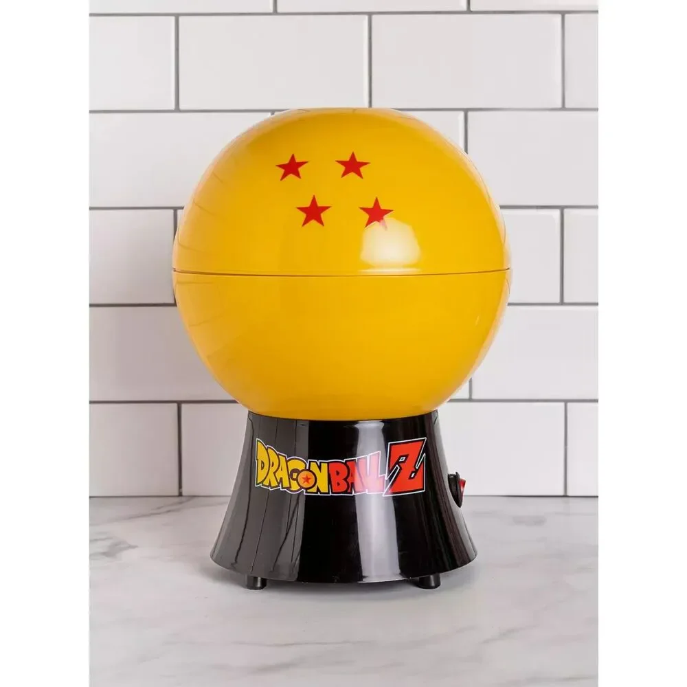 NIB  Uncanny Brands Dragon Ball Z 4-Star Dragon Ball Hot Air Popcorn Popper